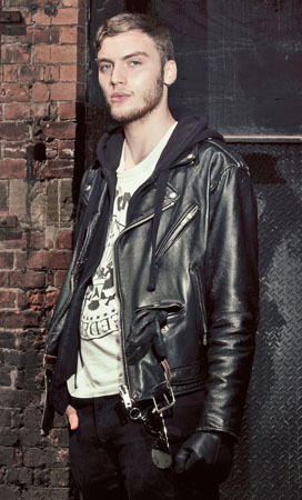 men's leather jacket